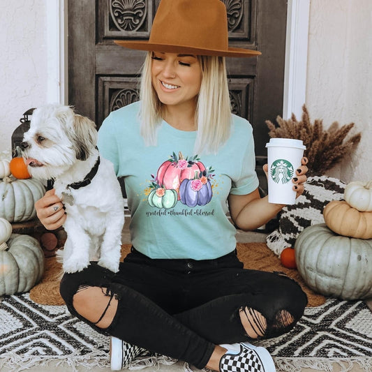 Grateful Thankful Blessed