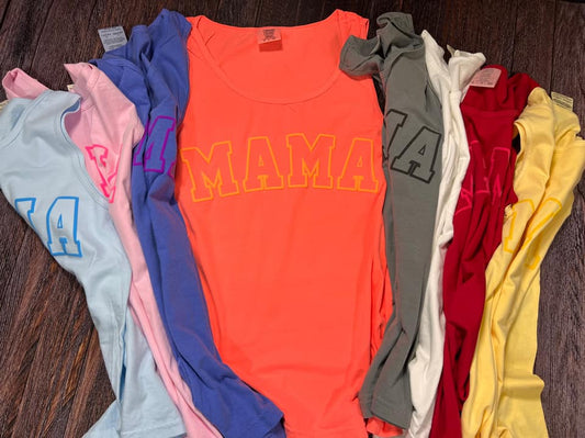 Custom Monochromatic Comfort Colors Tank Top