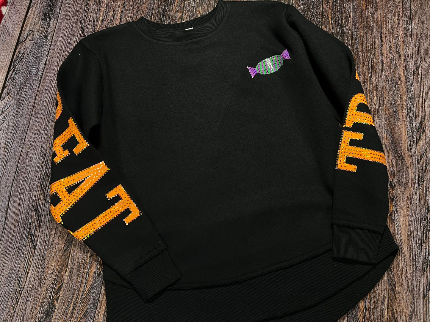 Trick or Treat Sleeve and Back Print