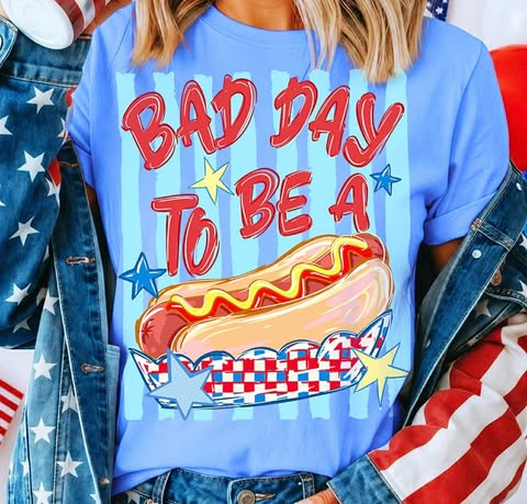 Bad Day to be a hotdog striped