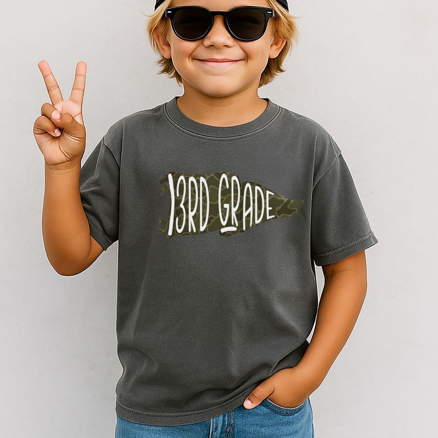 Camo Pennant Grade Level