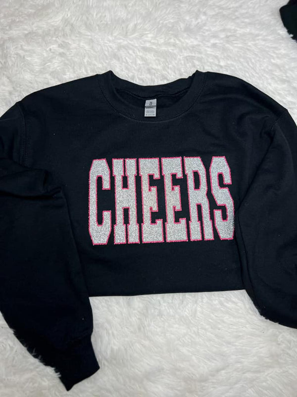 Cheers Glitter Embroidery
