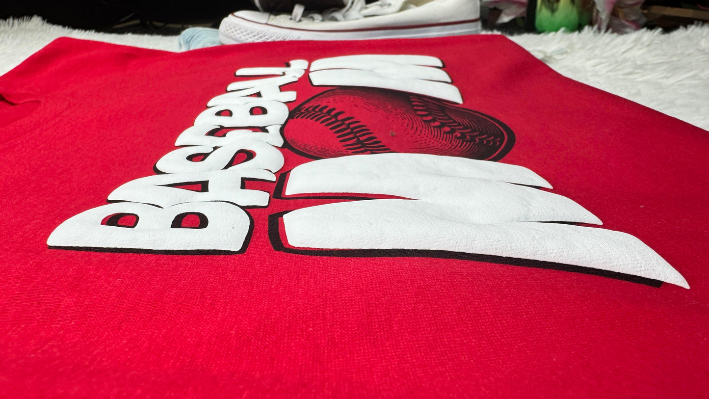 Baseball Mom Puff Comfort Colors