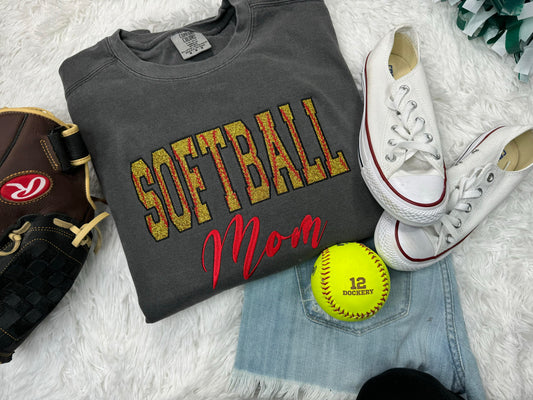 Softball Custom Emb