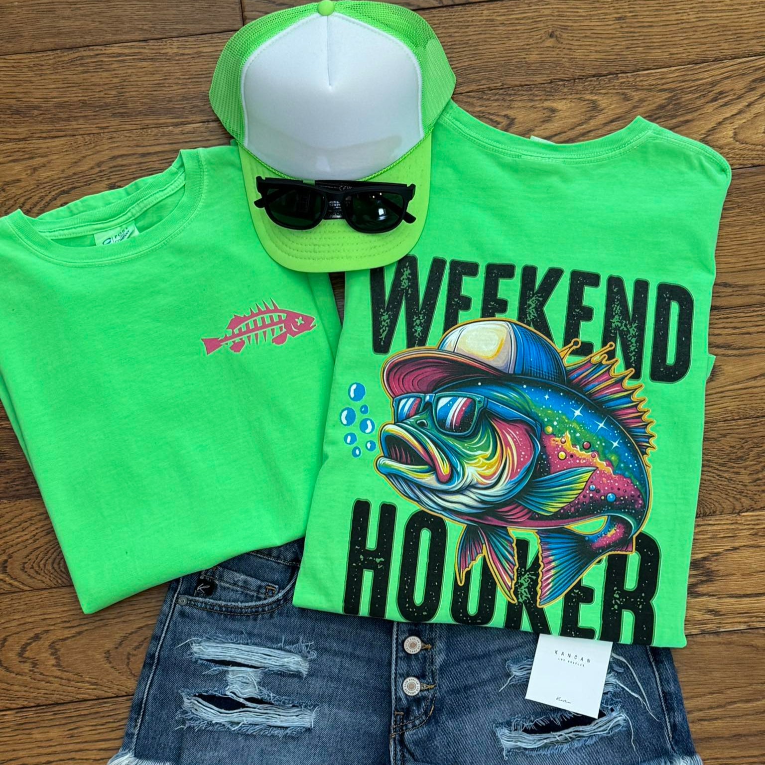 Weekend Hooker LIME GREEN