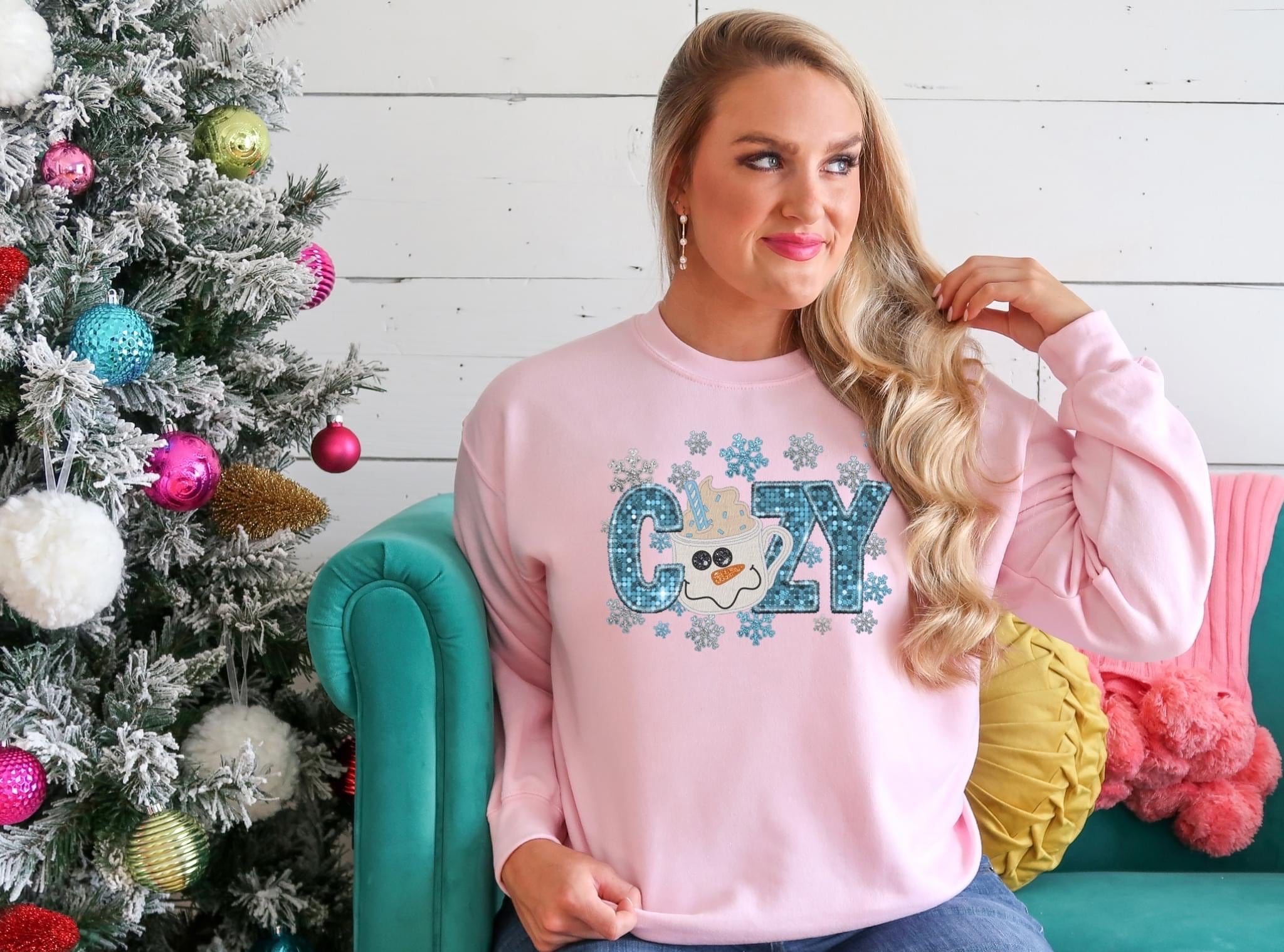 Cozy Faux Glitter