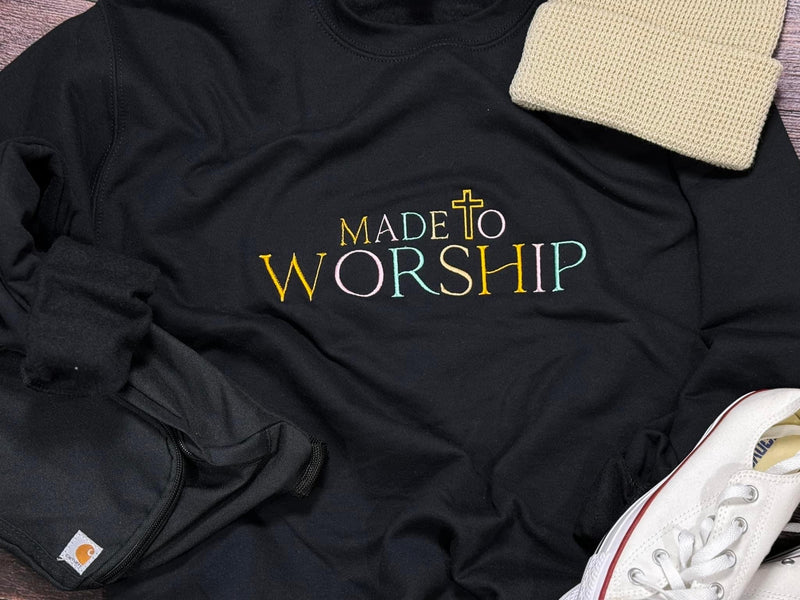 Made To Worship Embroidery