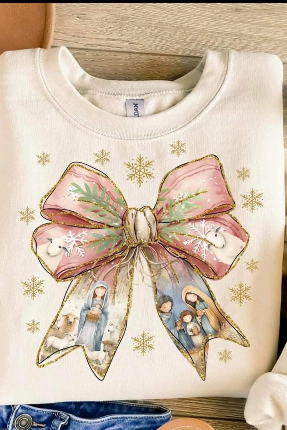 Jesus Bow Front Only