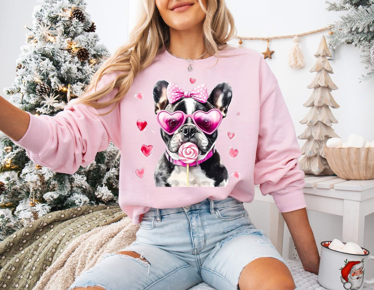 Frenchie Valentine Gum