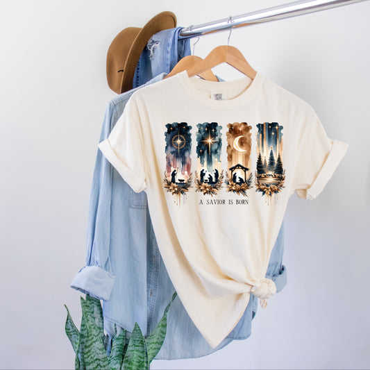 A Savior is Born Panels