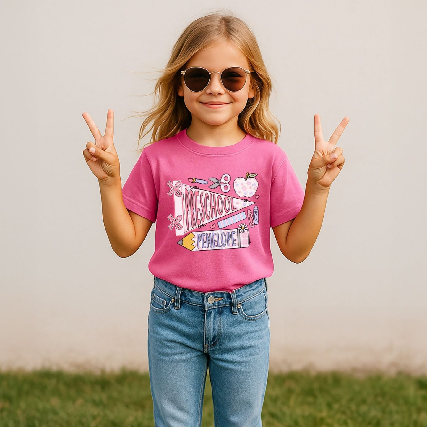 Custom Name Flag Shirt