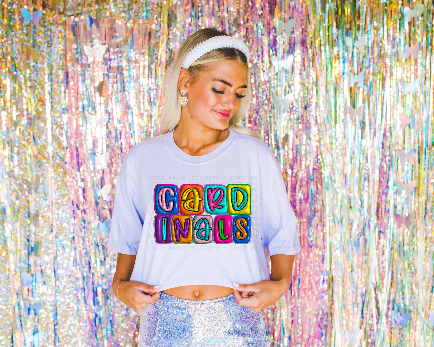 Custom Colorful 3D Letters GILDAN