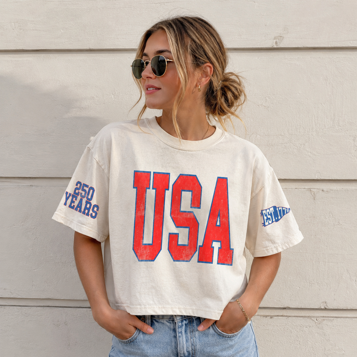 USA Spirit Red with Royal