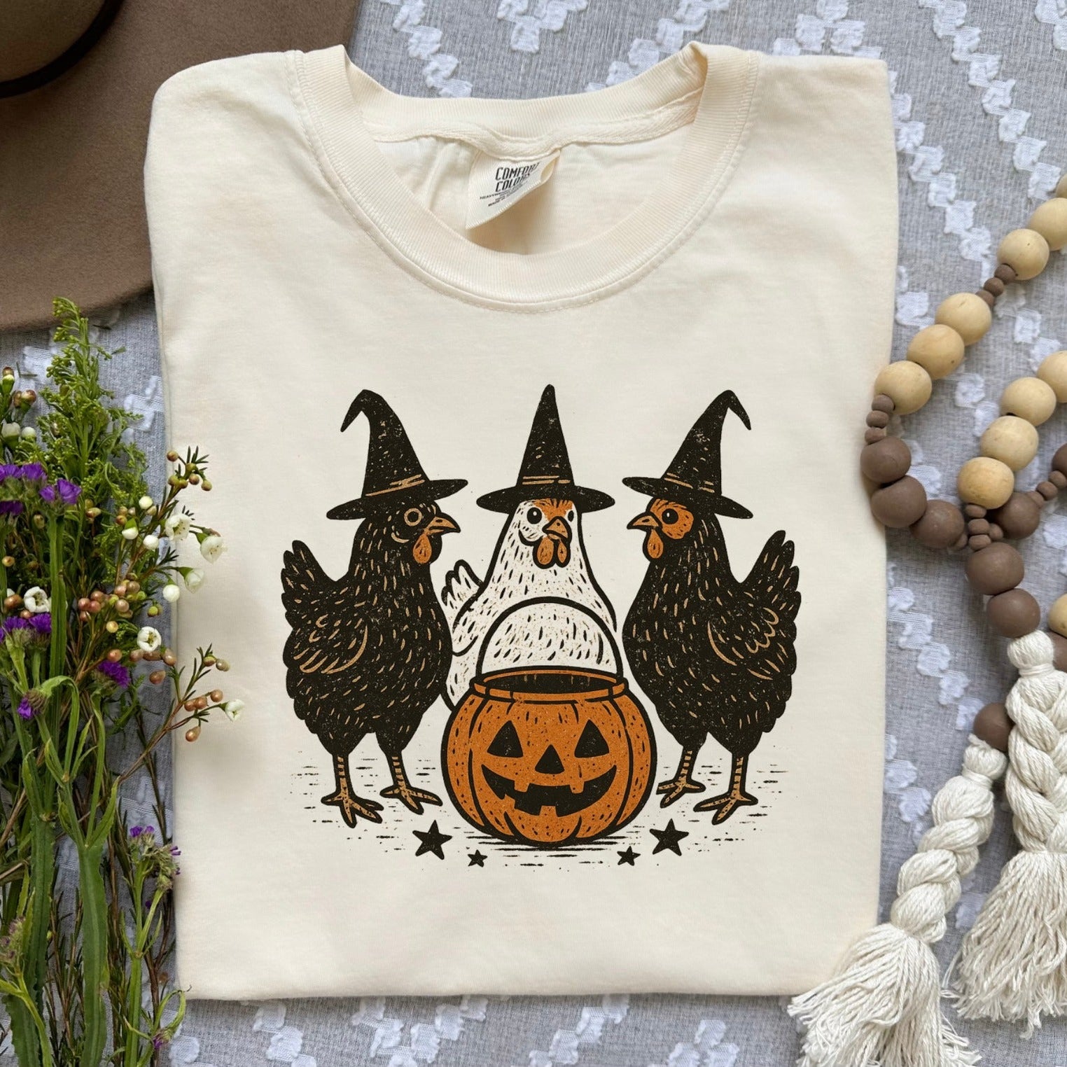 Chicken Trio Pumpkin
