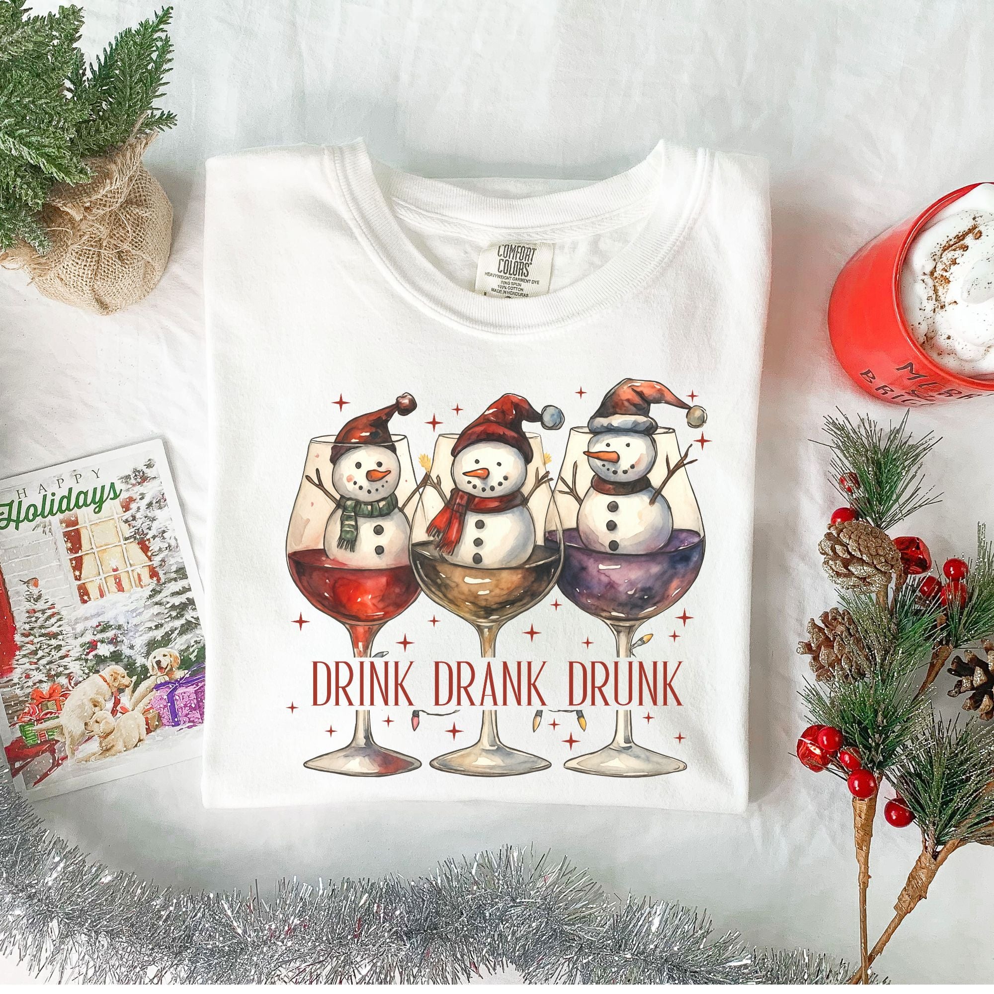 Drink Drank Drunk Snowmen