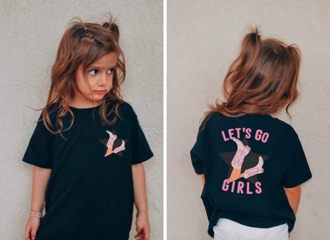 Let's Go Girls Star Kids Short Sleeve