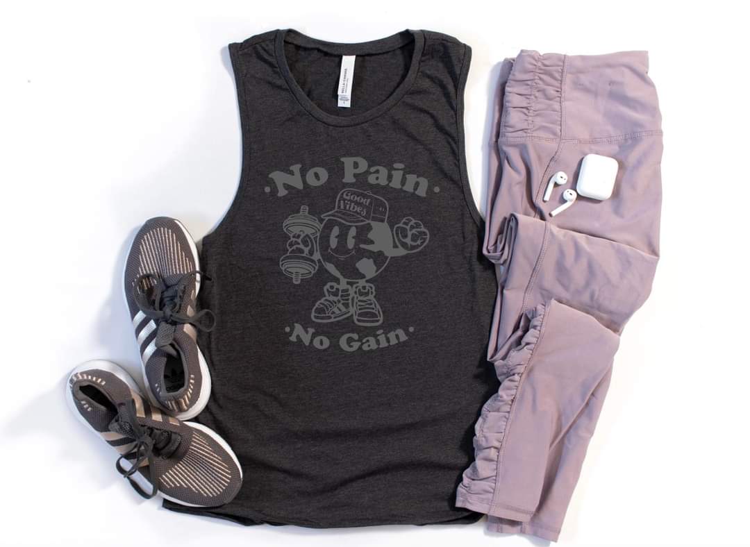 No Pain No Gain Bella Tank