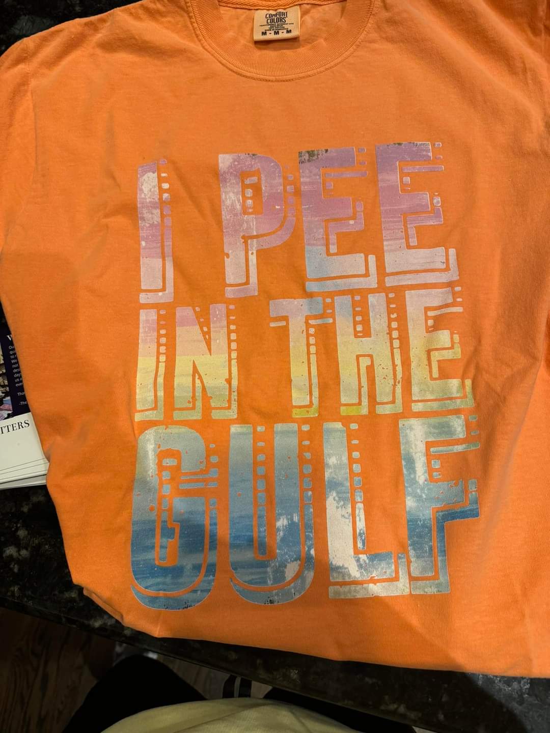 I Pee In The Gulf Comfort Colors