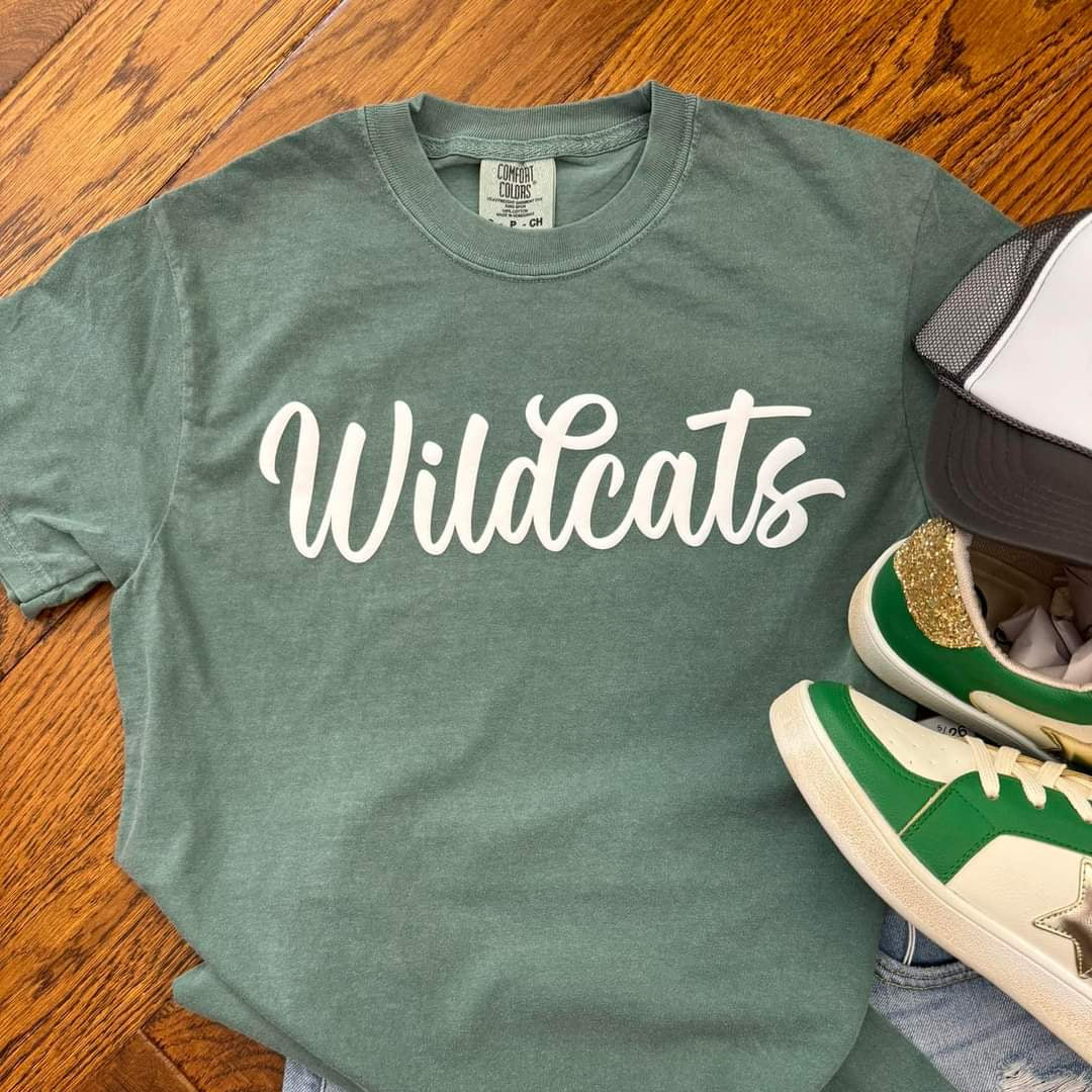 Custom Name Cursive Puff