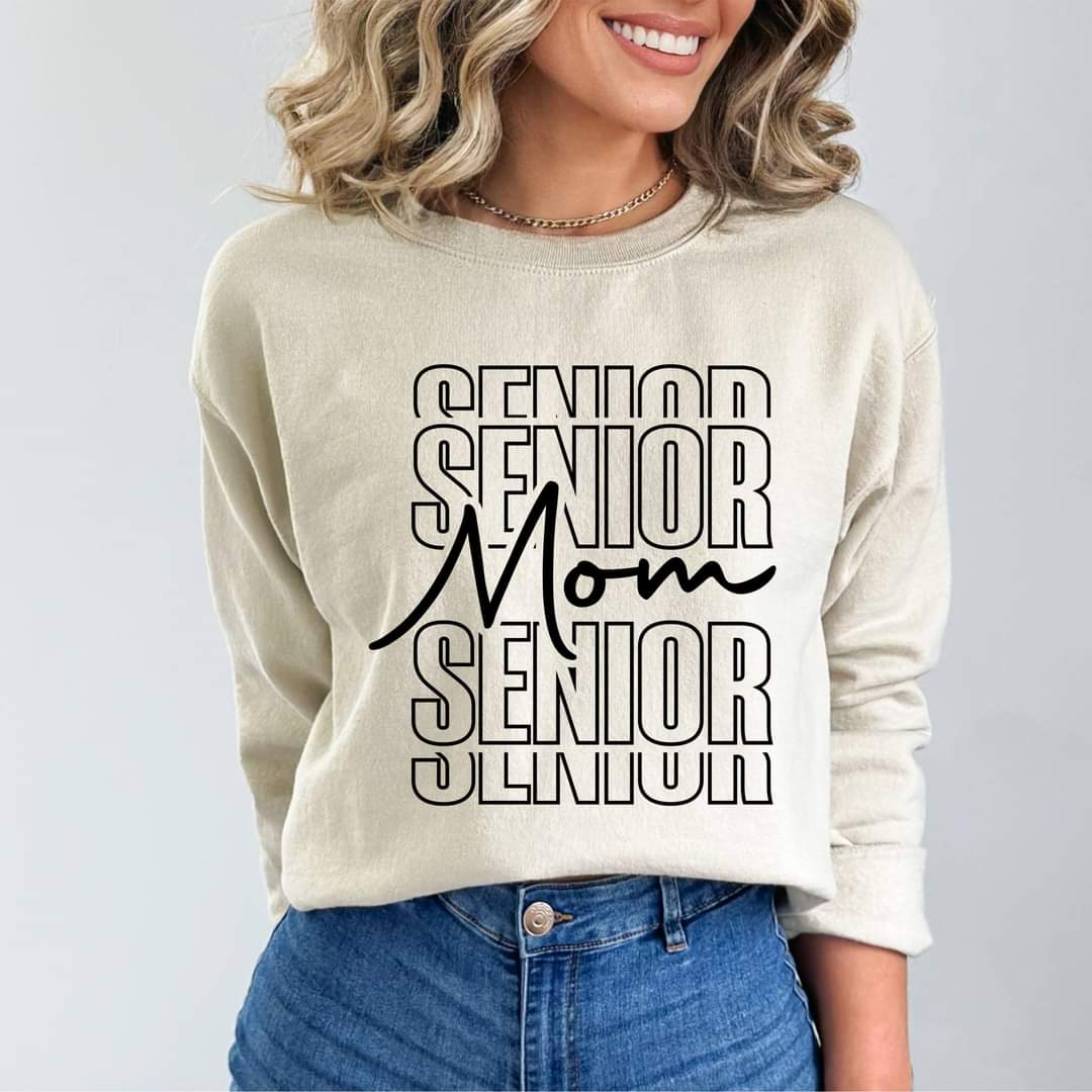 Senior Mom Repeat Fleece