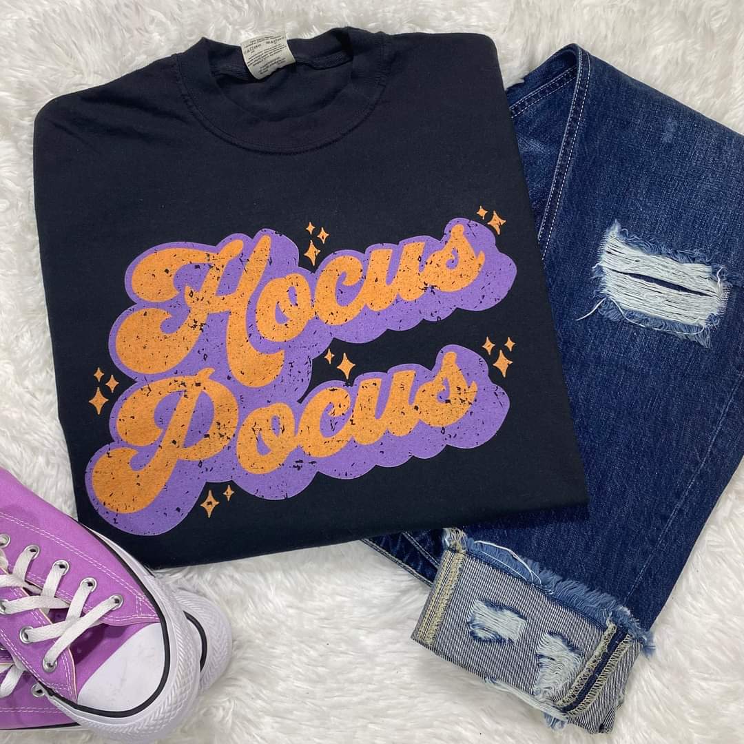 Hocus Pocus Distressed Comfort Colors