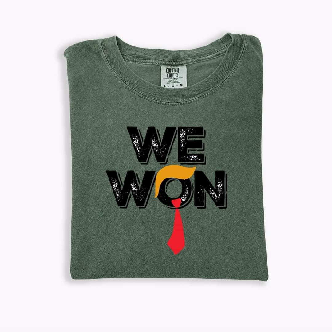 We Won Comfort Colors