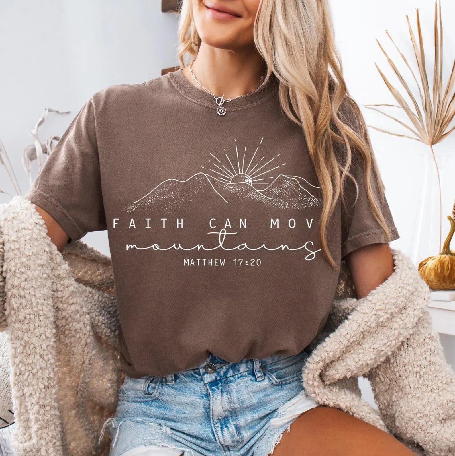 Faith can move mountains Matthew 17:20 White