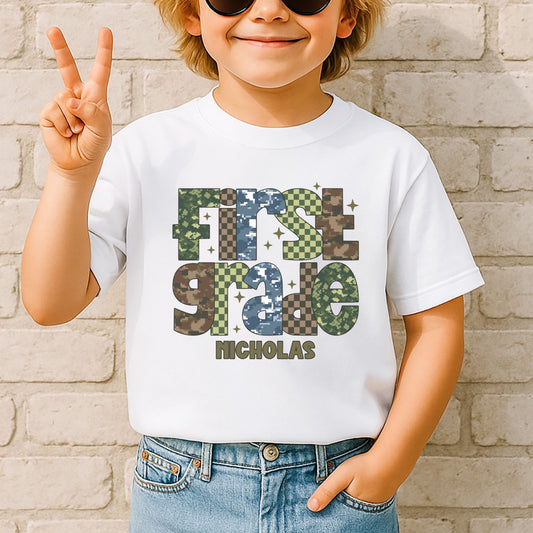 Camo Checkered Grade Level