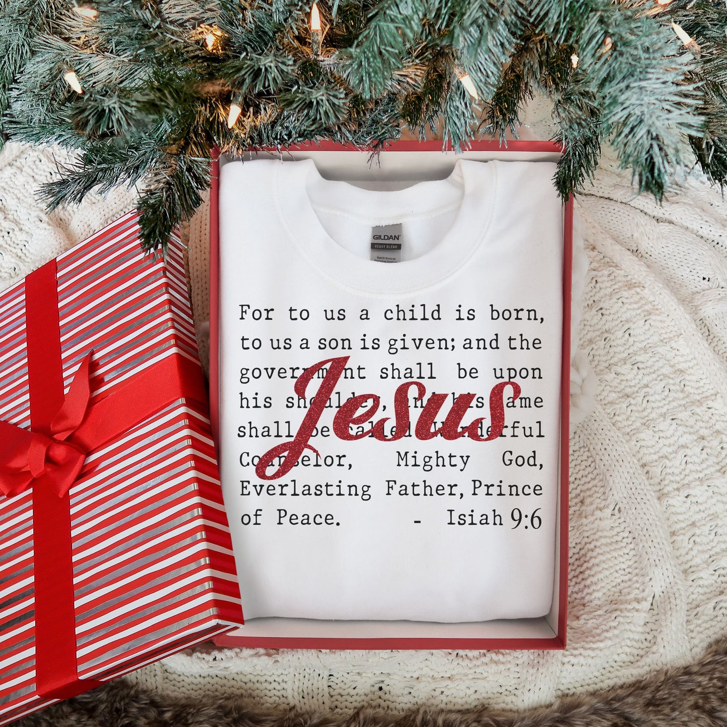 For unto us is born Jesus