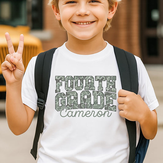 Camo Grade Level Custom