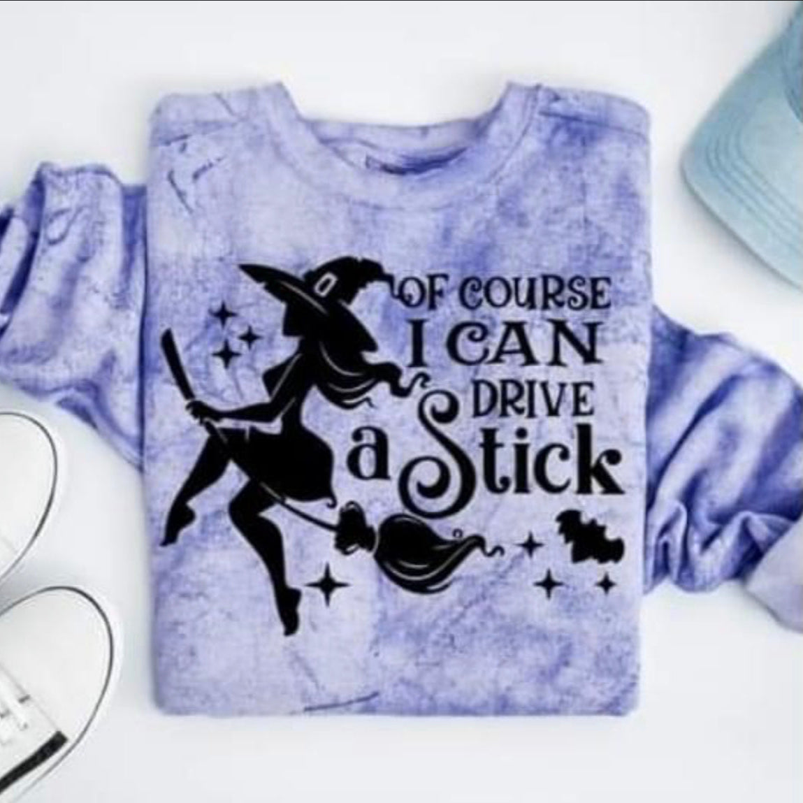Of Course I Can Drive A Stick Colorblast Fleece