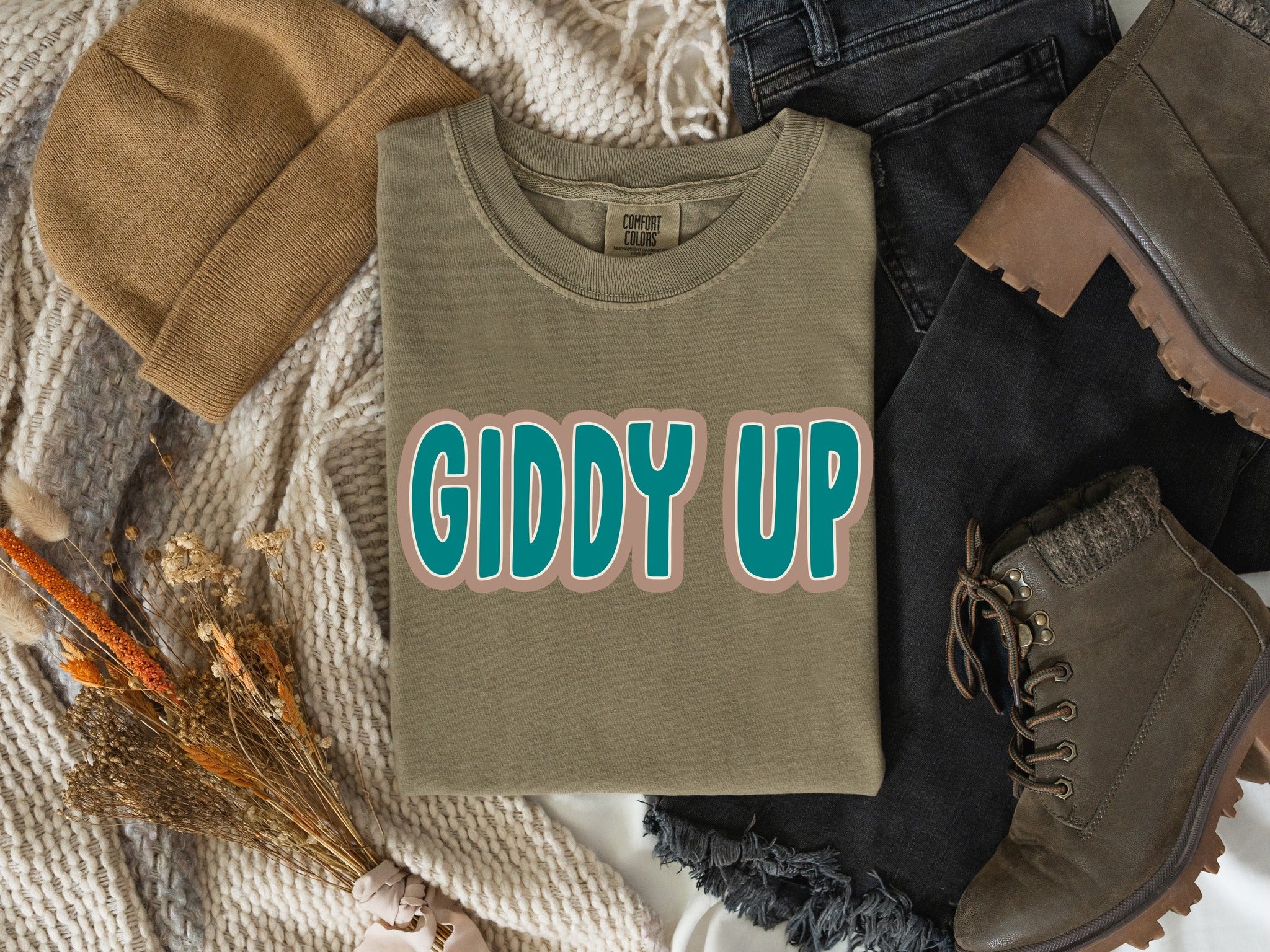 Giddy Up Bubble Teal