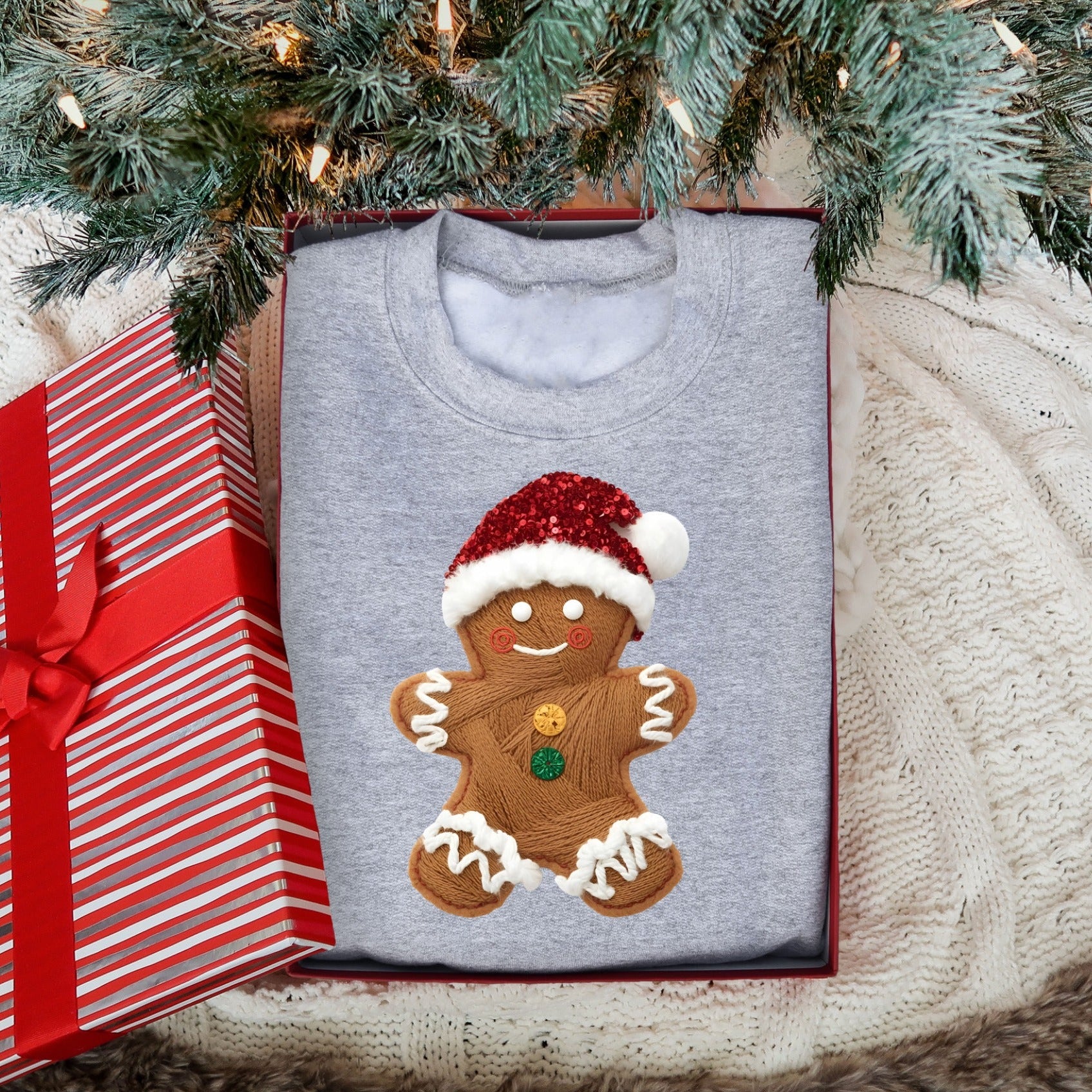 Gingerbread Faux Yarn
