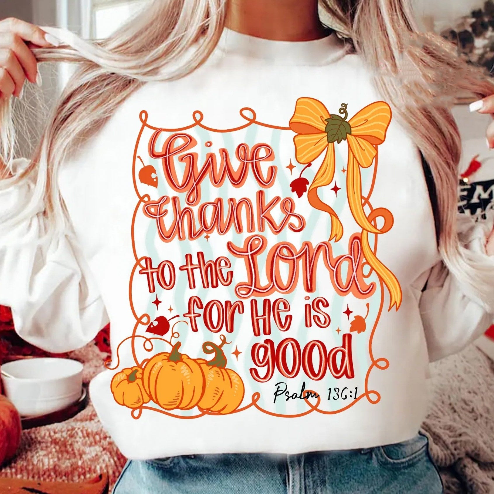 Give thanks to the Lord Ps 136:1