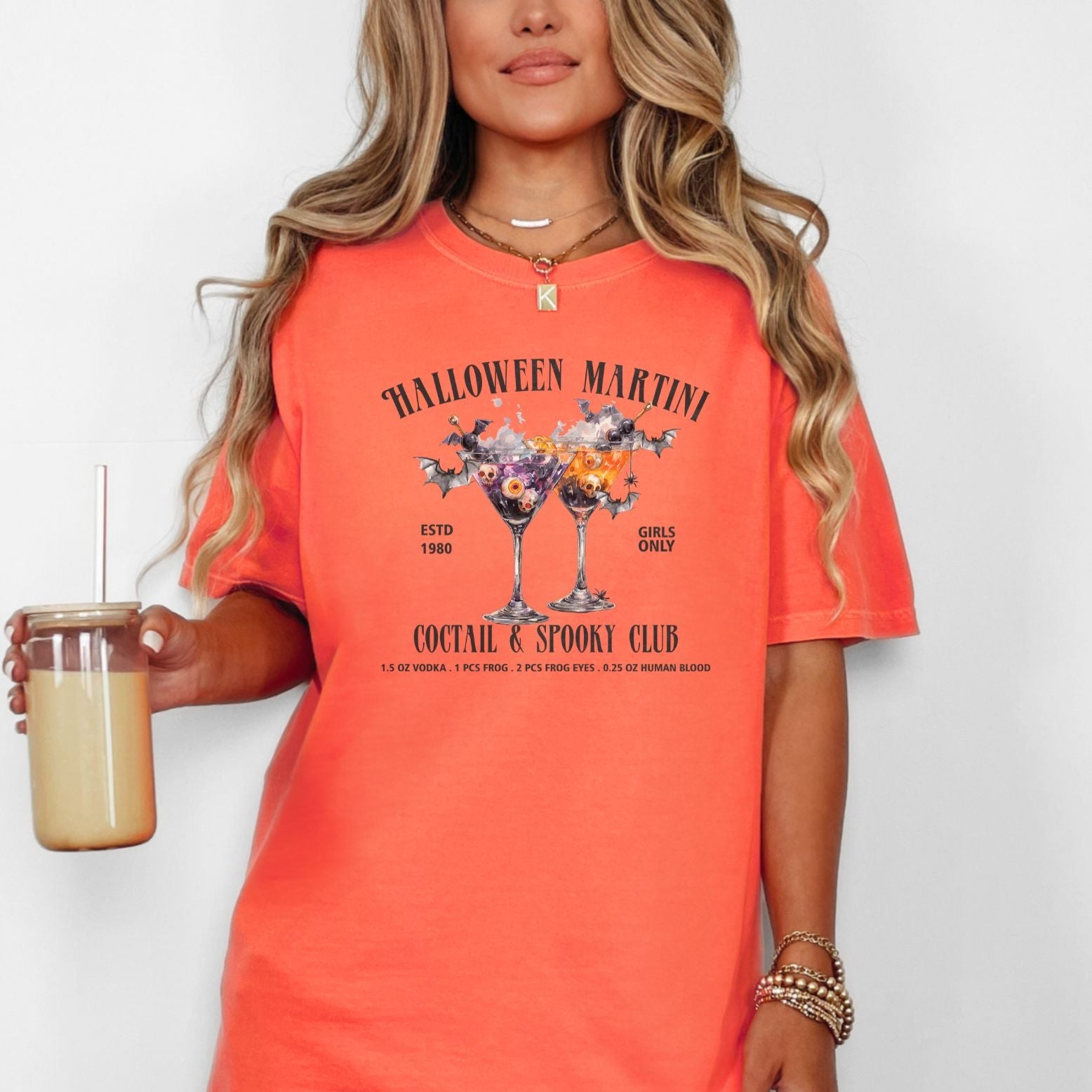 Halloween Martini Black