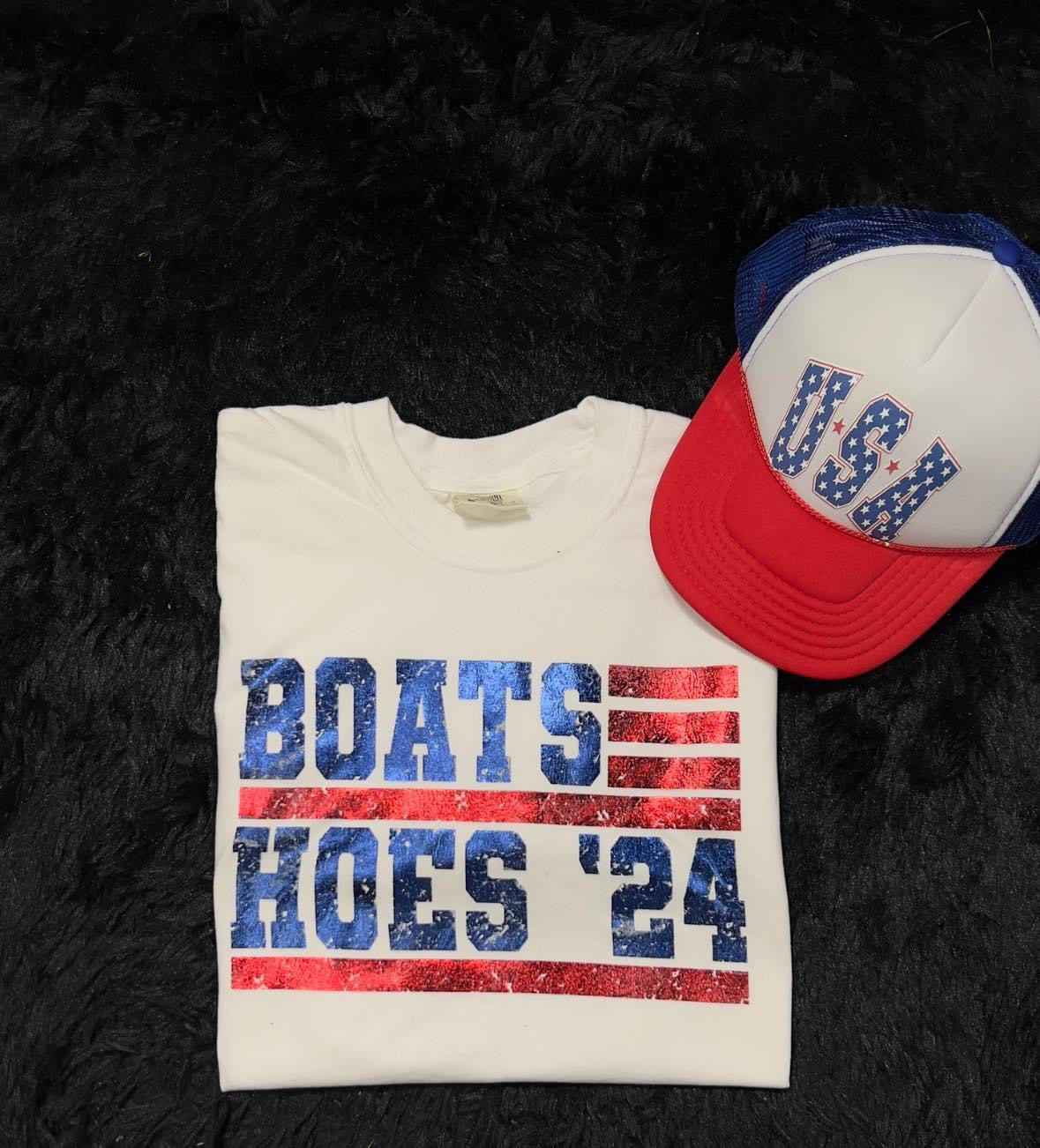 Boats and Hoes 24 Metalic Foil