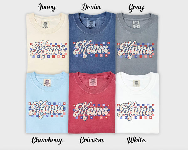 4th Of July Mama Comfort Colors