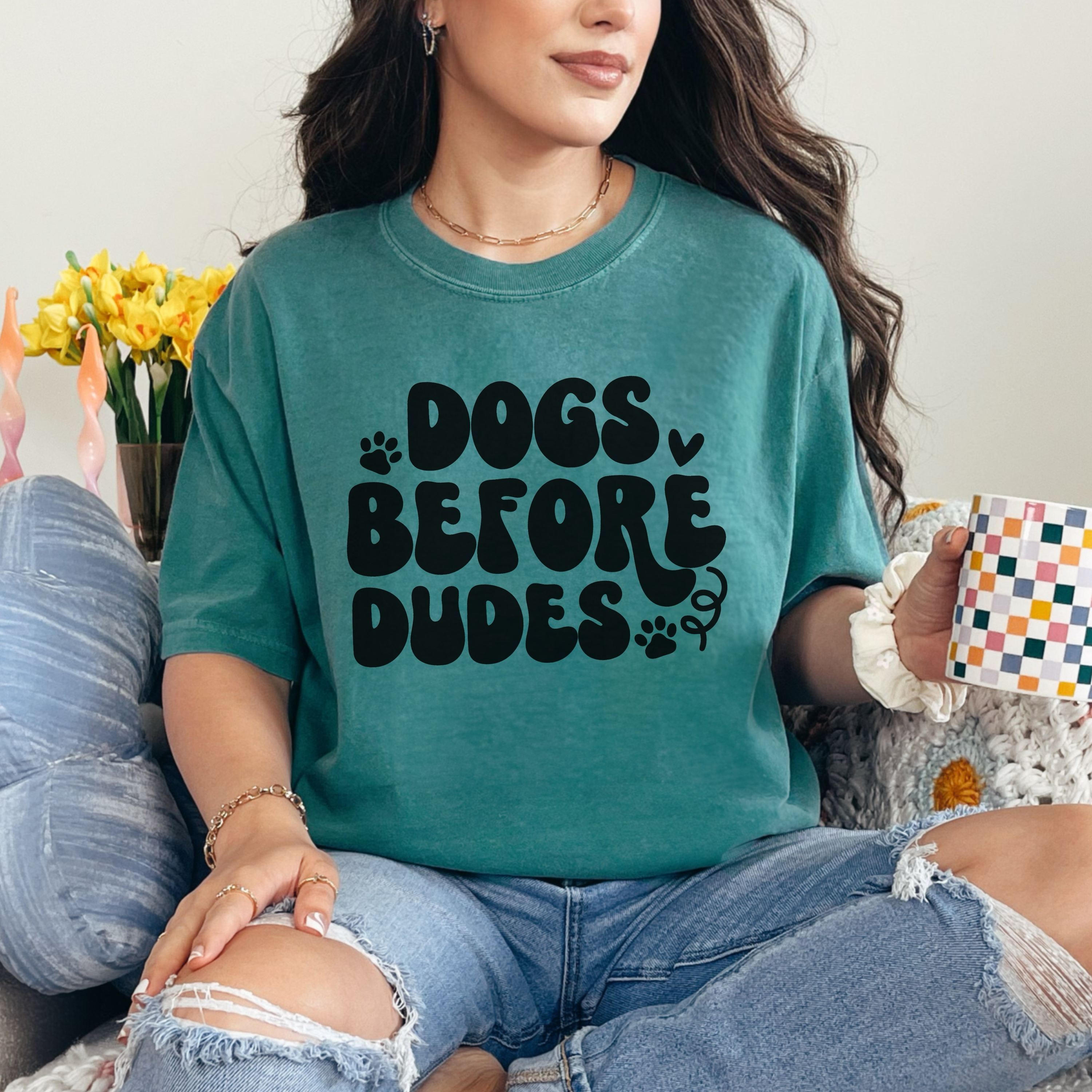 Dogs Before Dudes Comfort Colors