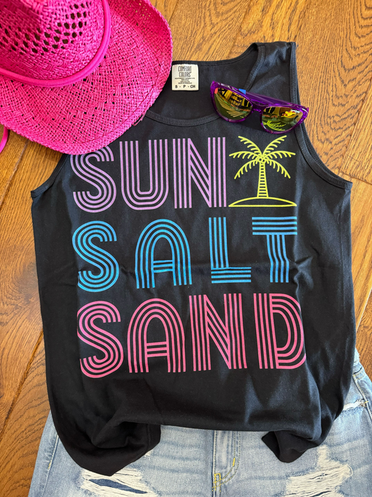 Sun Salt Sand Comfort Colors Tank