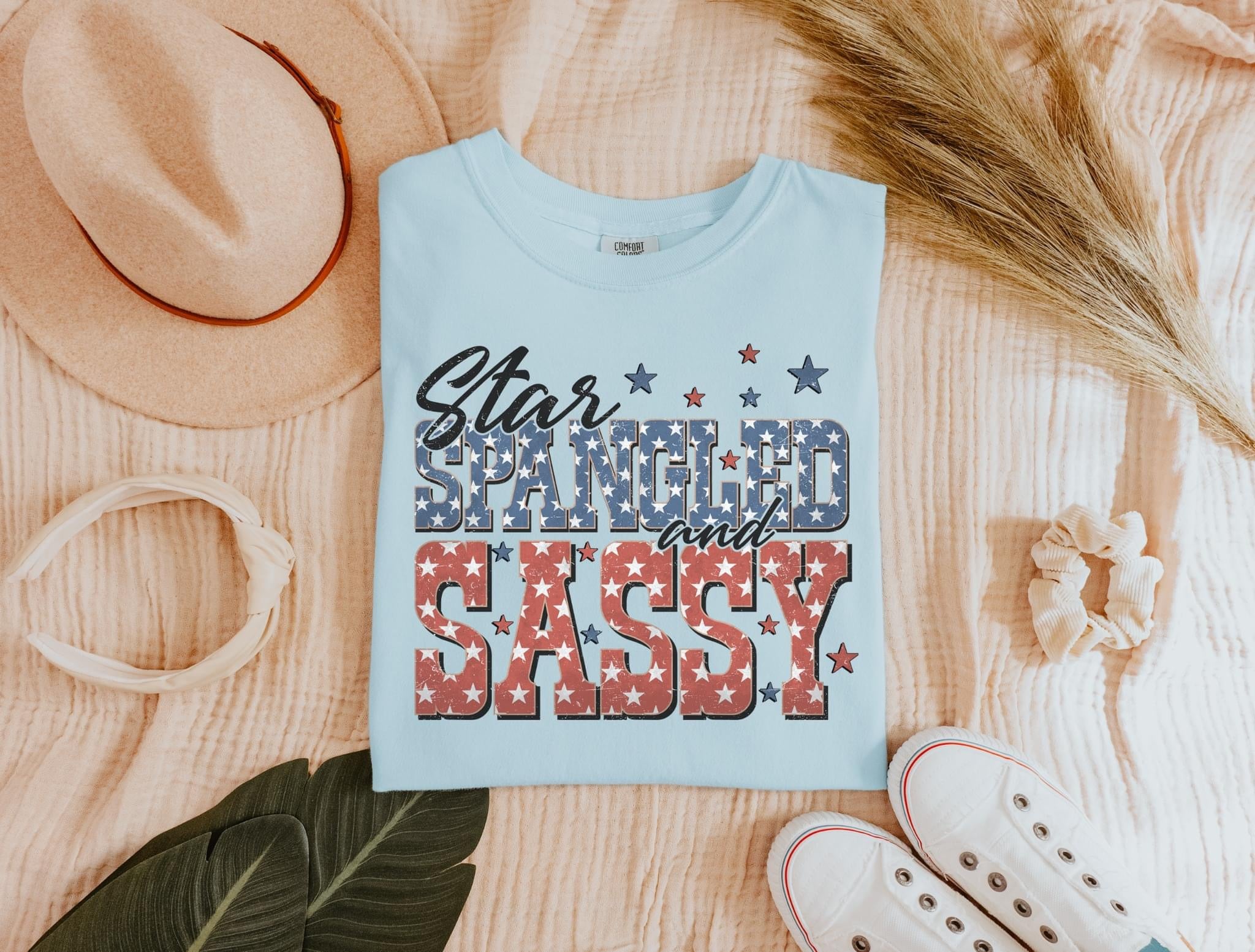 Star Spangled And Sassy Comfort Colors