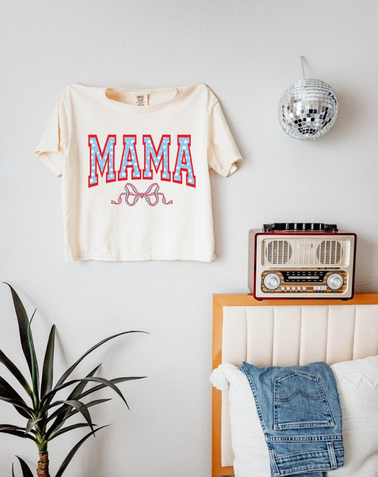 Mama Bow Comfort Colors