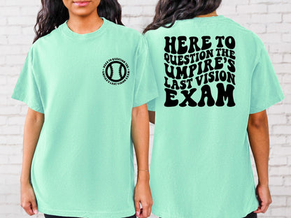 Here To Question Front And Back