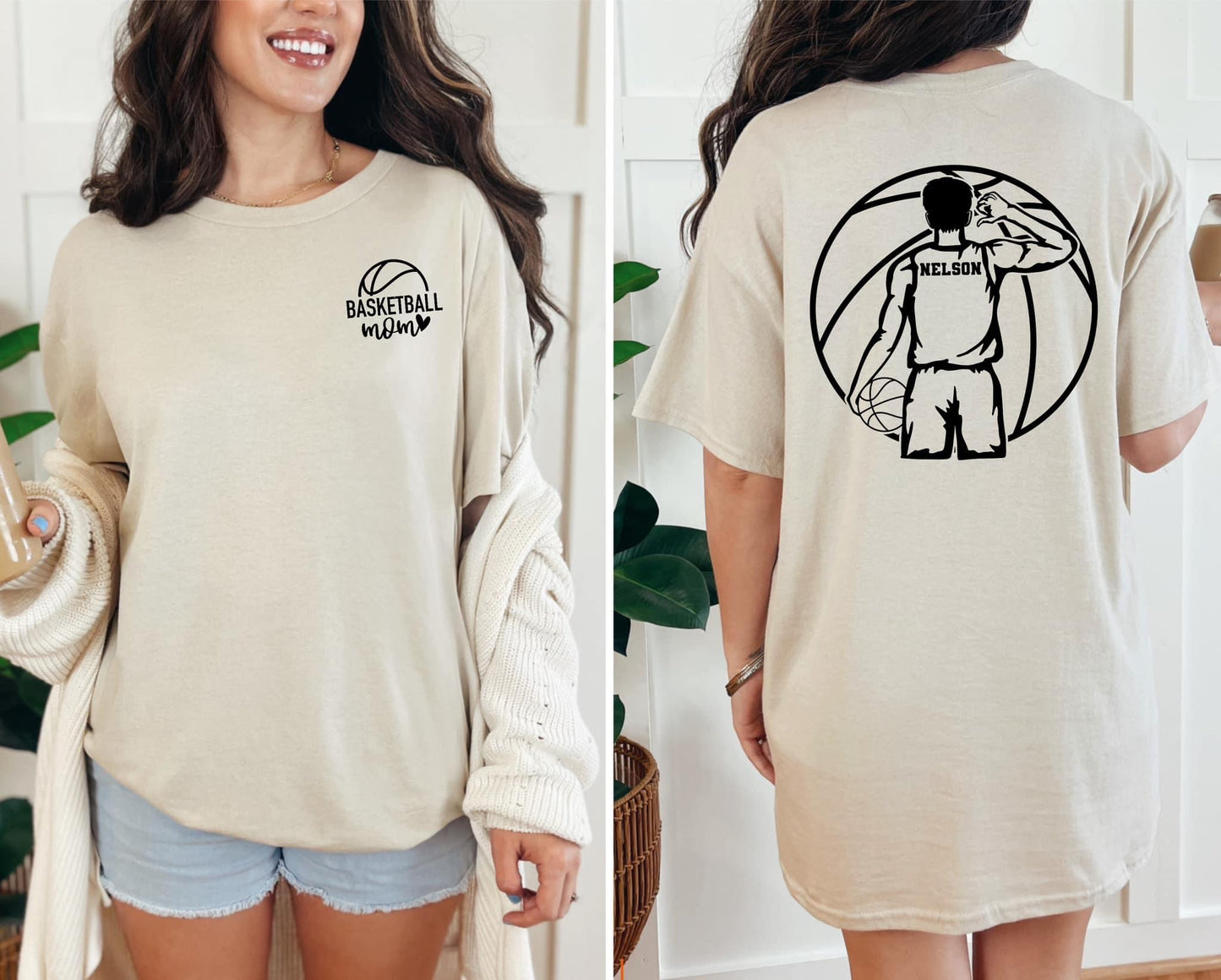 Basketball Mama Boy With Custom Name