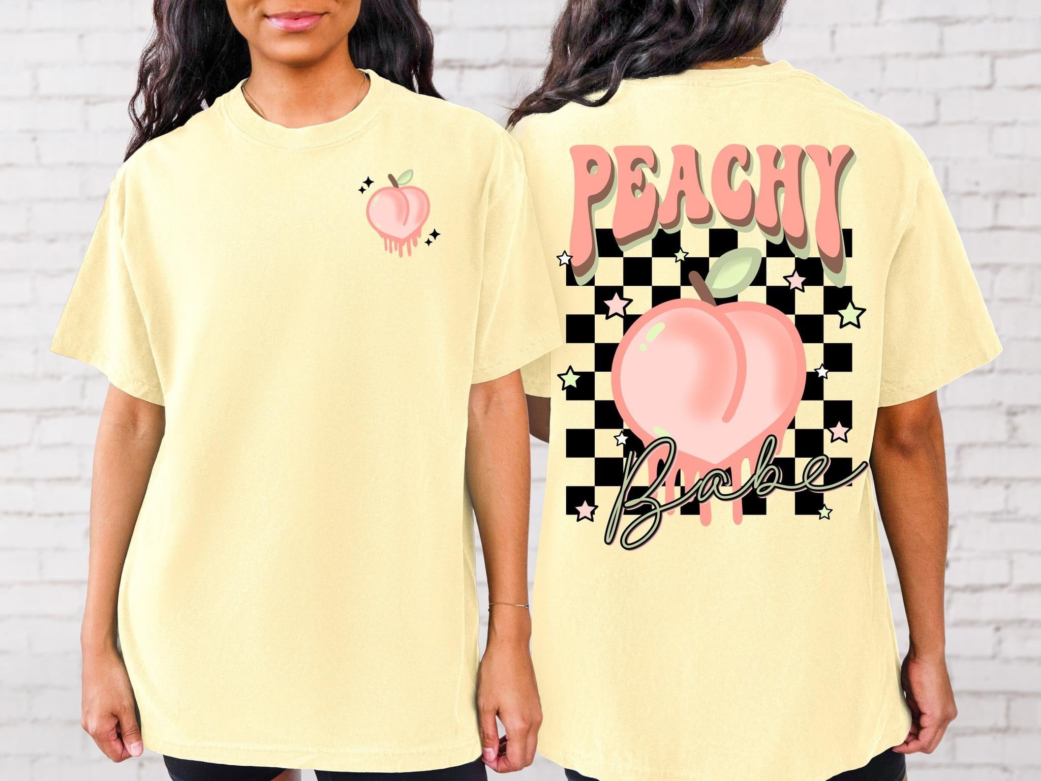 Peachy Babe Comfort Colors