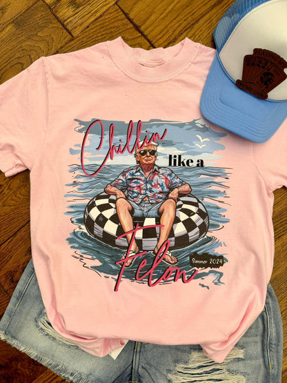 Chillin Like A Felon Short Sleeve