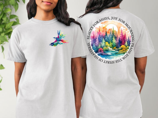 Beauty For Ashes Watercolor Comfort Colors