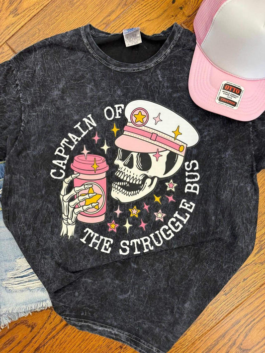 Captain Of The Struggle Bus Mineral Wash