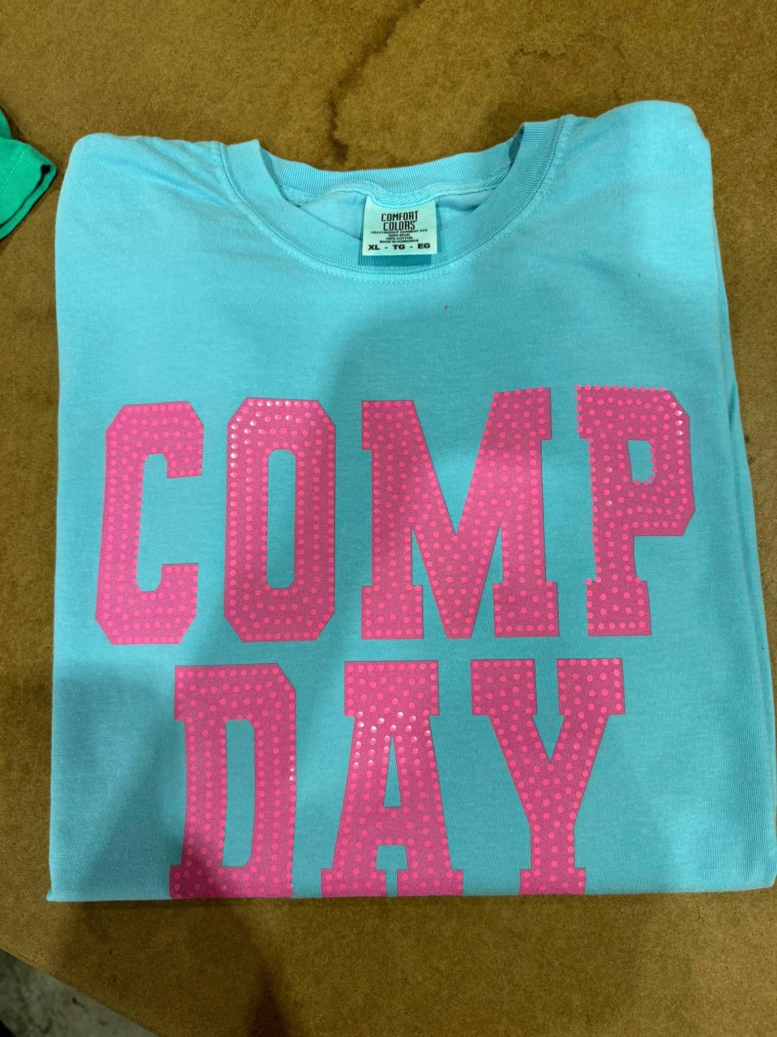 Comp Day Pink Spangle Comfort Colors
