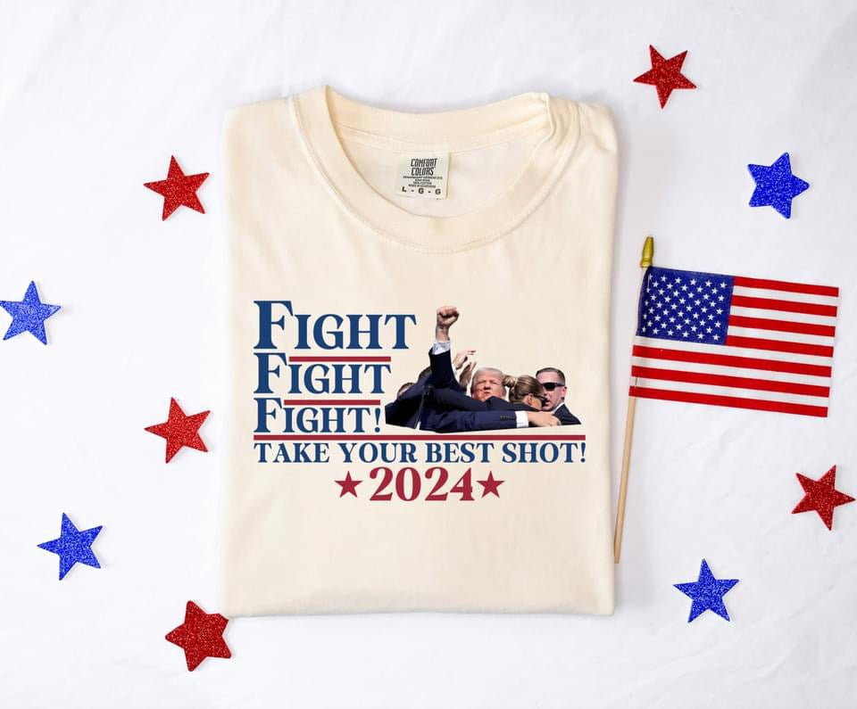 Fight Fight Fight Take Your Best Shot Comfort Colors