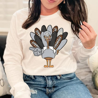Grey Black Football Turkey